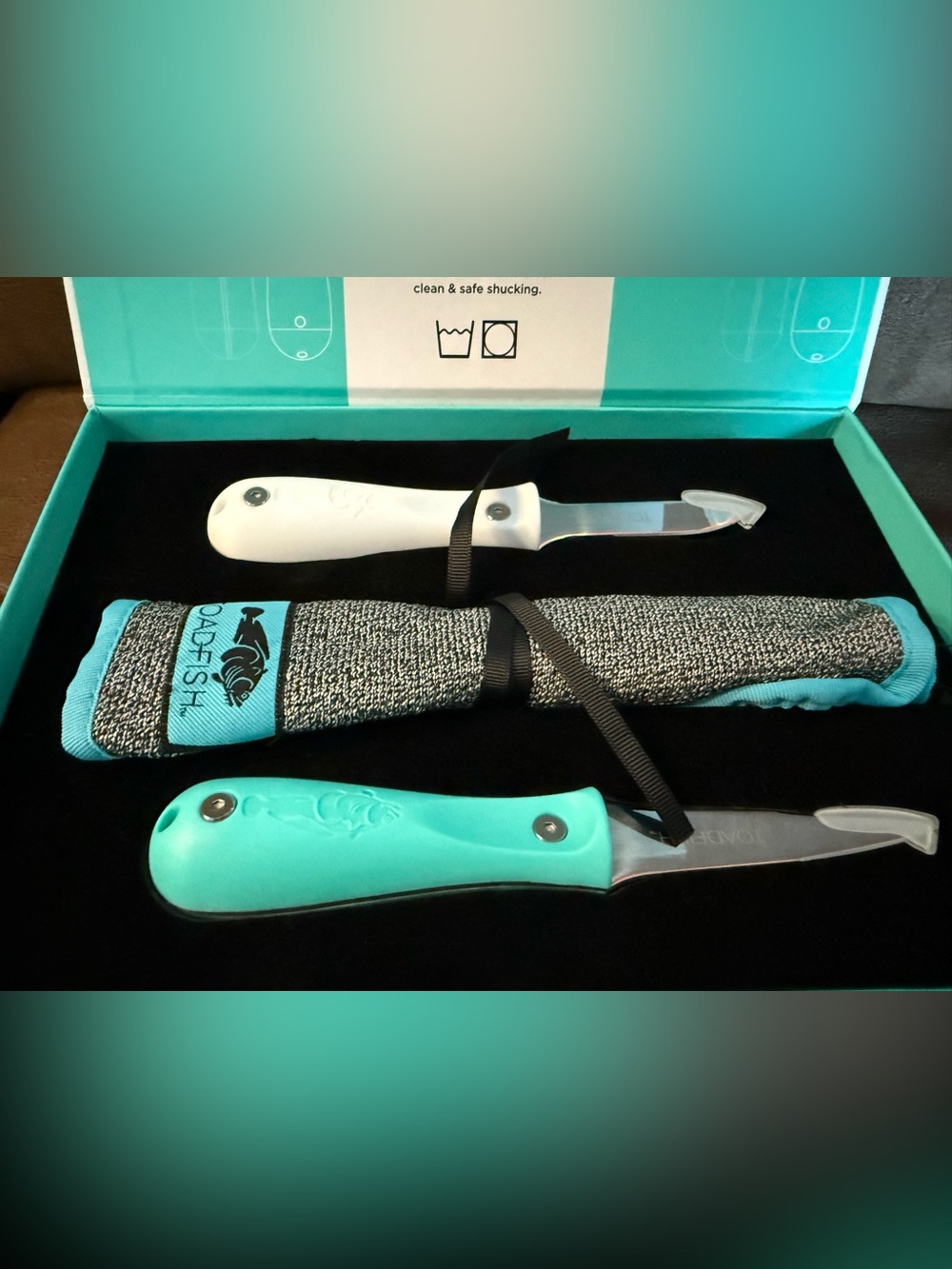 Toadfish Shuckers Bundle - Put Em Back Oyster Knife, Professional Oyster Knife